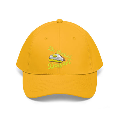Lemon Pie dessert cap yellow