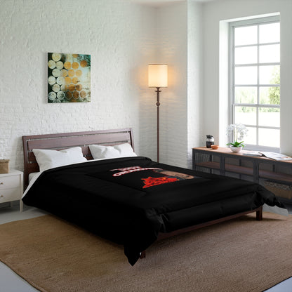 Comforter with HOT CRUNCHIES art