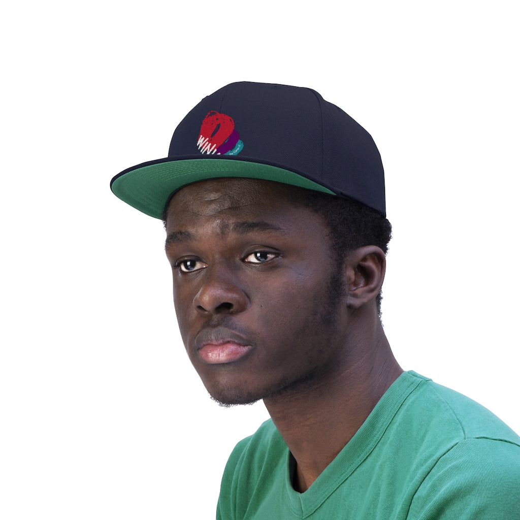Wink Flat Bill Hat
