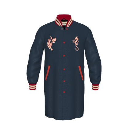 XINNIAN Big Boss Extended Navy X Cream Red Liner
