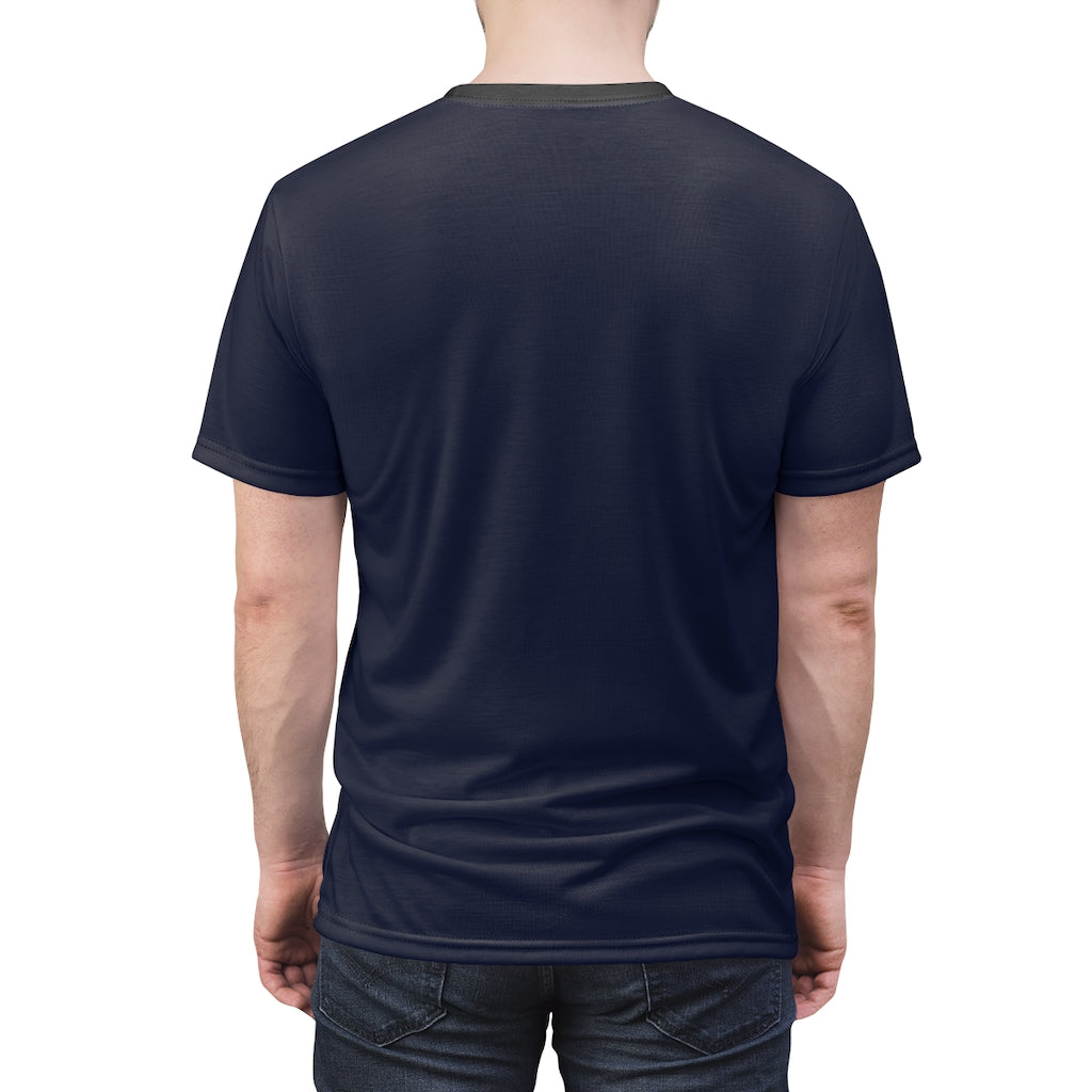 Navy Baby Blue Short Sleeve