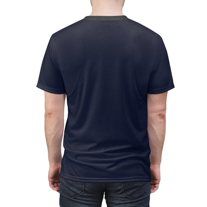 Navy Baby Blue Short Sleeve