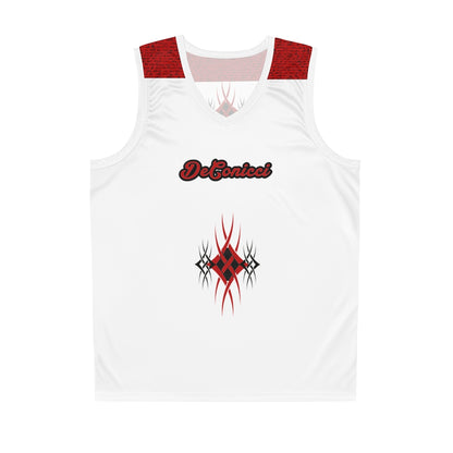 Tribal Basketball Jersey Red/Black/White