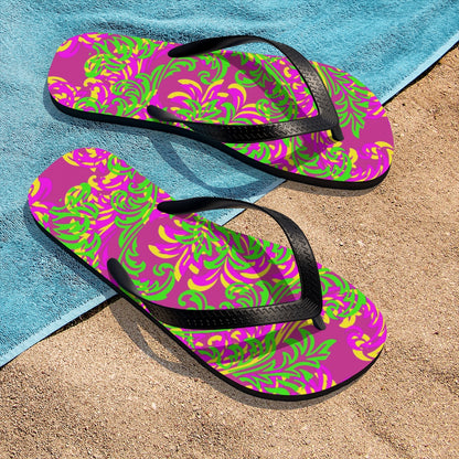 Unisex Neon Flip-Flops