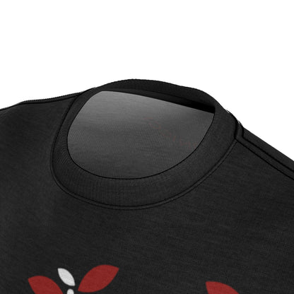 De conicci Authentic rare shirt. Zip flower red