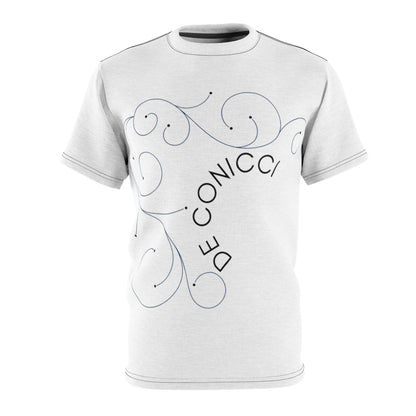 De conicci Authentic rare shirt. Luxury Vine White