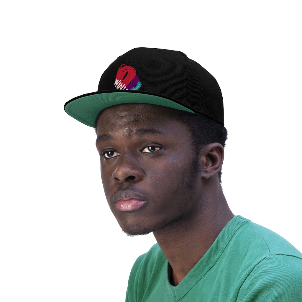 Wink Flat Bill Hat