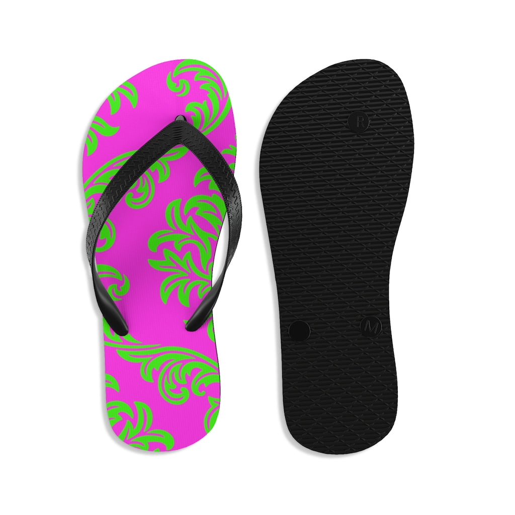 Unisex Neon Flip-Flops