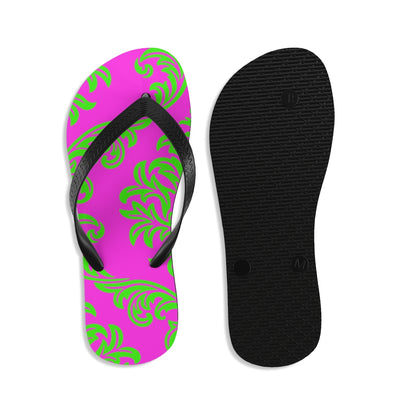 Unisex Neon Flip-Flops