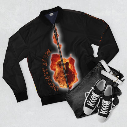 De Conicci Black Mazz Alegro Bomber Jacket