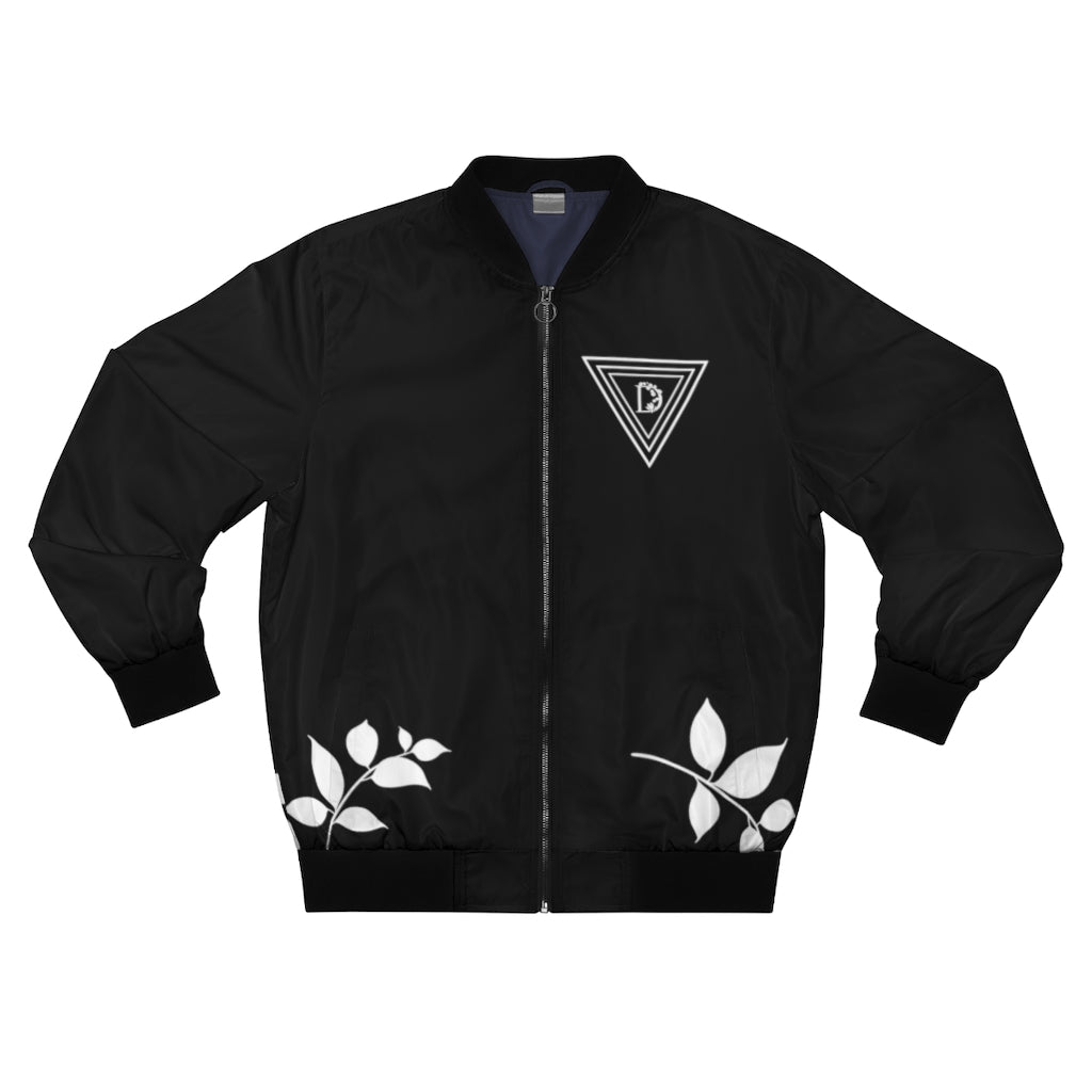 De Conicci Authentic Black Bomber Jacket