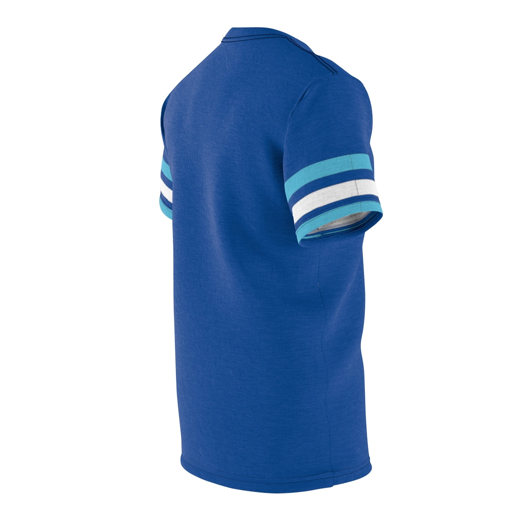 Jersey Shirt. Royal Blue/Water Blue Color Way