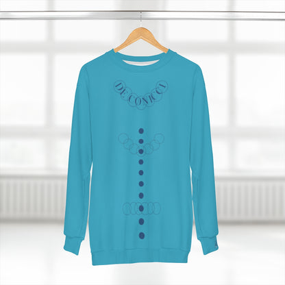 De Conicci Avenue Blue long sleeve. Water Blue