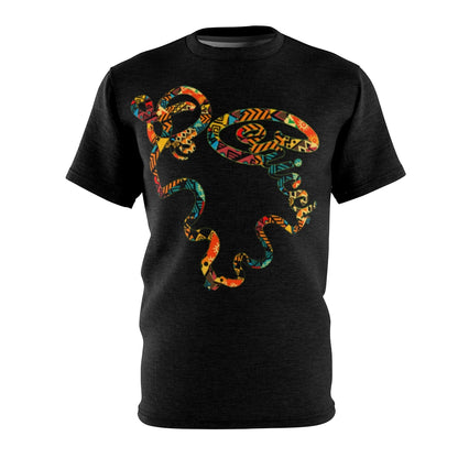 Wrap around shirt black
