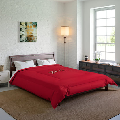 Comforter. Red