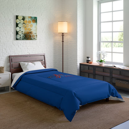 Comforter with Mojukoka one logo