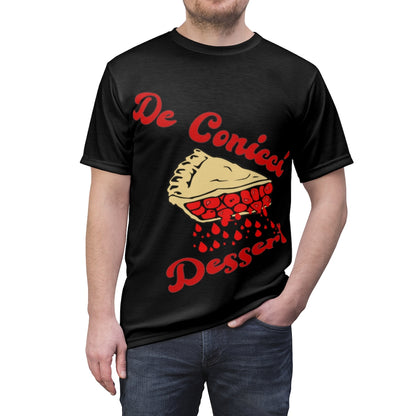 Cherry pie dessert black