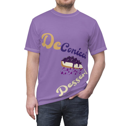 Blue berry cheese cake dessert purple