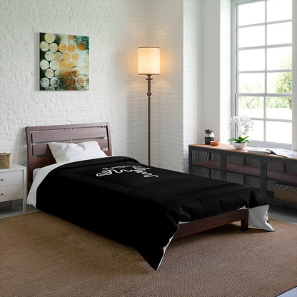 Comforter with Authintic logo