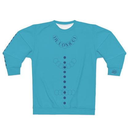 De Conicci Avenue Blue long sleeve. Water Blue