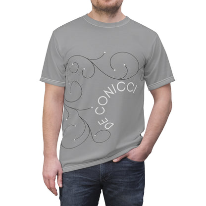 De conicci Authentic rare shirt. Luxury vine Silvery