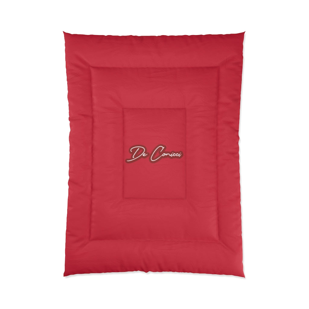 Comforter. Red