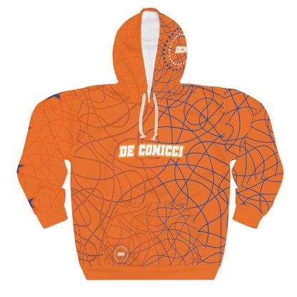 De Conicci Authintic Orange Illinois color way Unisex Pullover Hoodie