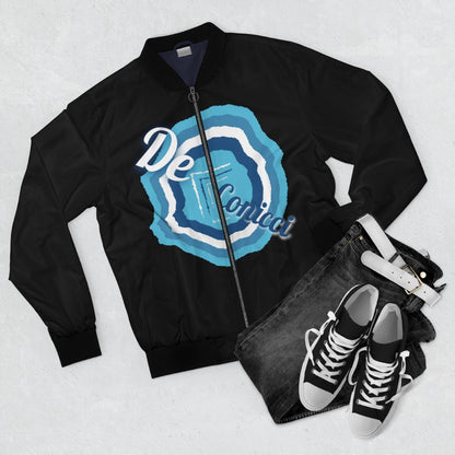 De Conicci Icon black Bomber Jacket