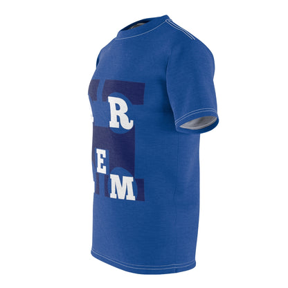 City Life Harlem short sleeve. Blue