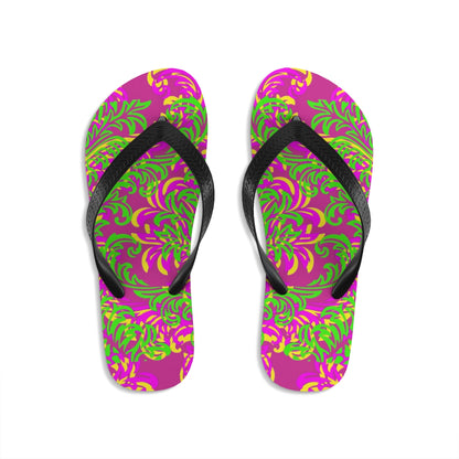 Unisex Neon Flip-Flops