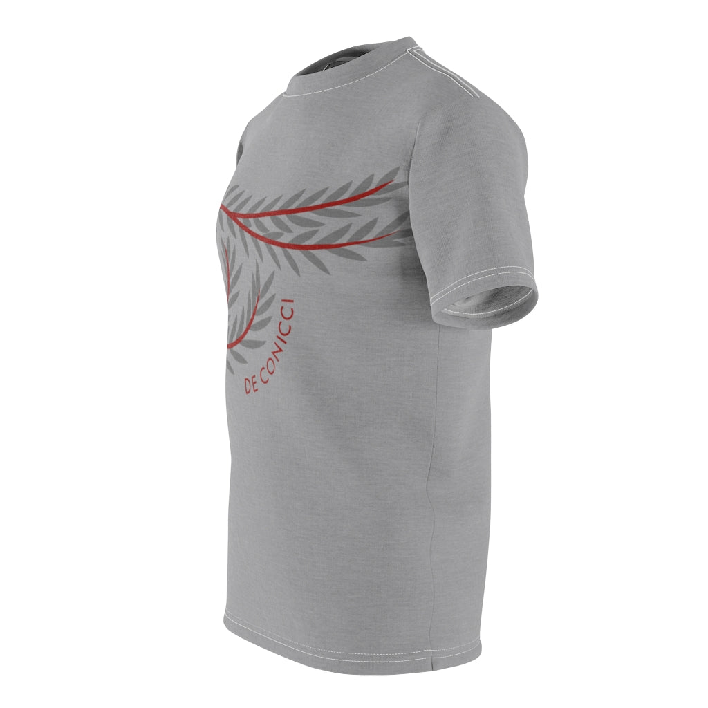De conicci authentic rare collection stream vine shirt. silvery