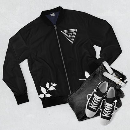 De Conicci Authentic Black Bomber Jacket