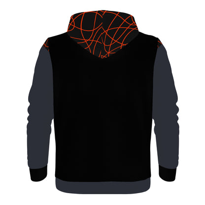 Black Orange Hoodie
