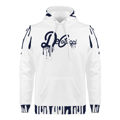 Navy Drip Hoodie