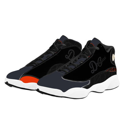 Black Orange Hoop 31