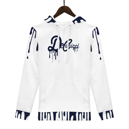 Navy Drip Hoodie