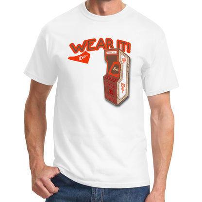 Wear it short sleeve/ white