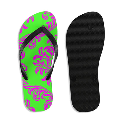 Unisex Neon Flip-Flops