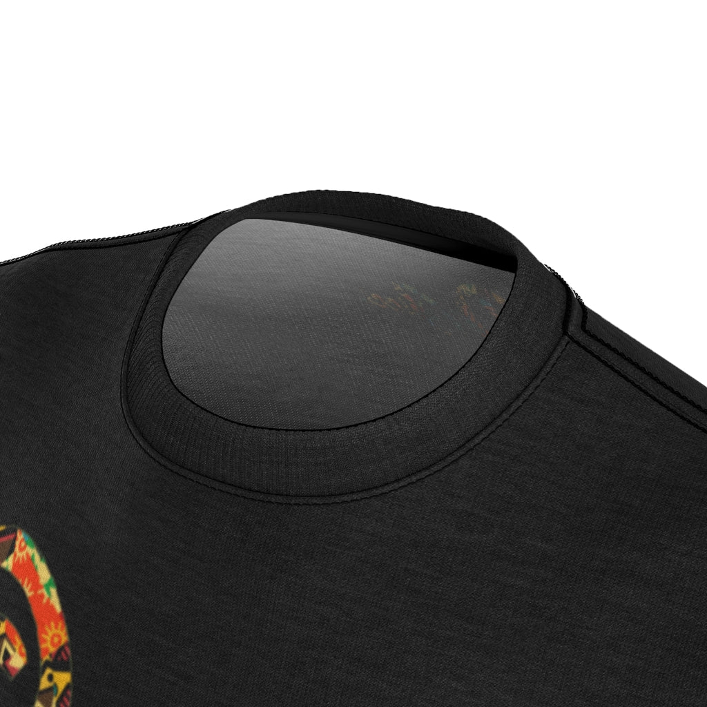 Wrap around shirt black