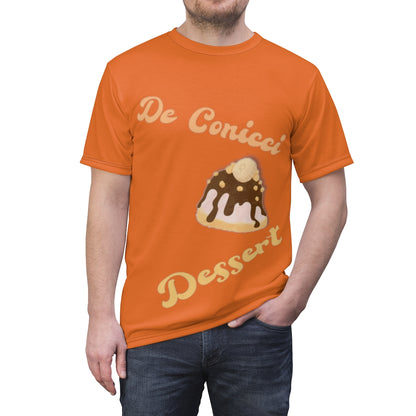 Chocolate banana dessert orange
