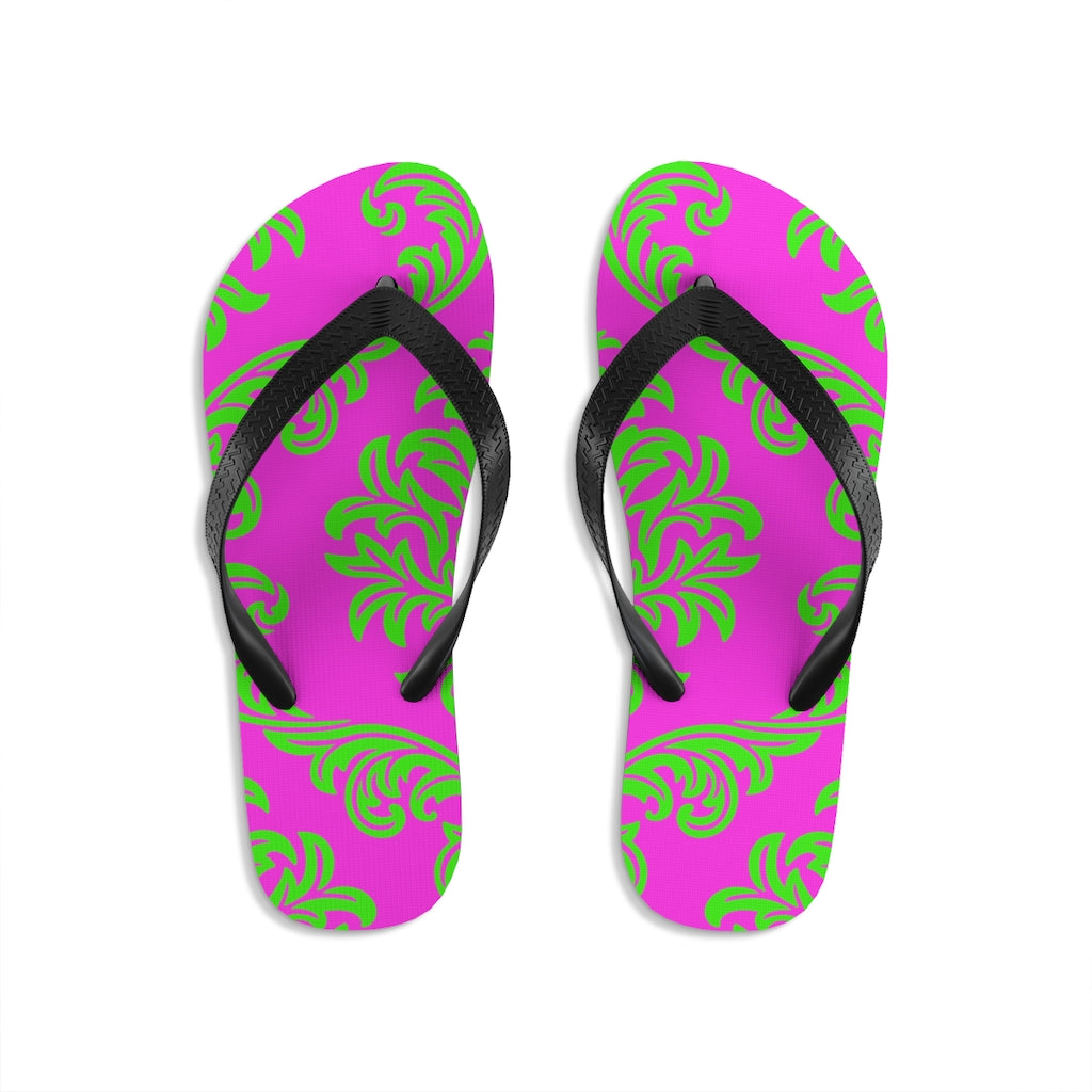 Unisex Neon Flip-Flops