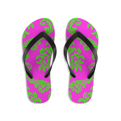 Unisex Neon Flip-Flops