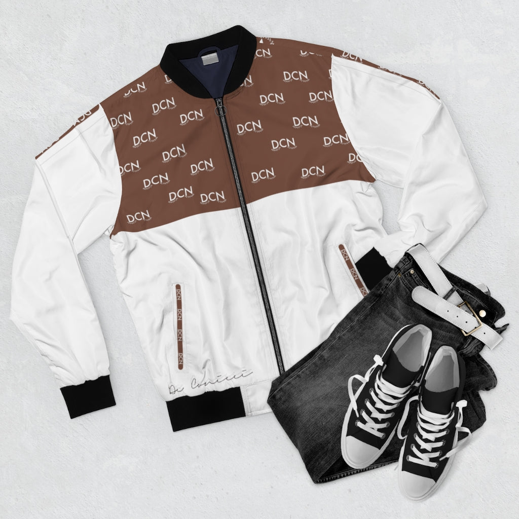DCN Jacket Brown and White