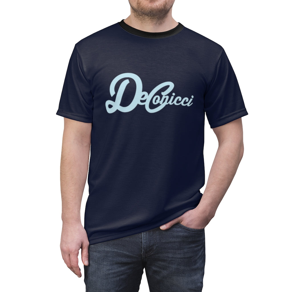 Navy Baby Blue Short Sleeve