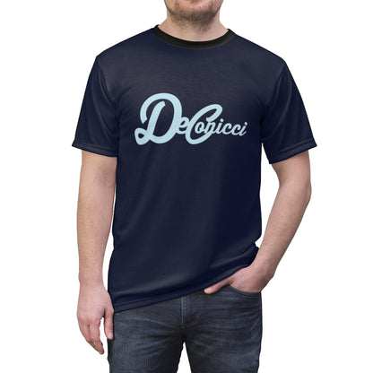 Navy Baby Blue Short Sleeve