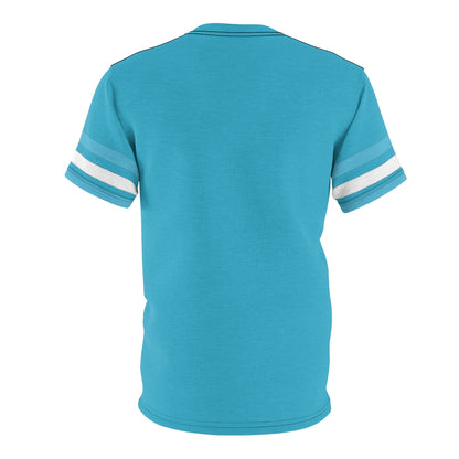 Jersey Shirt. Water Blue/Royal Blue Color Way