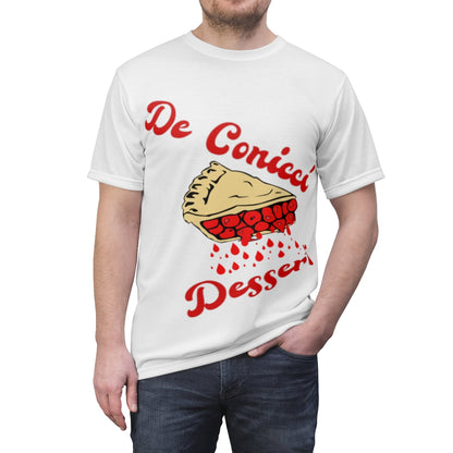 Cherry pie dessert white