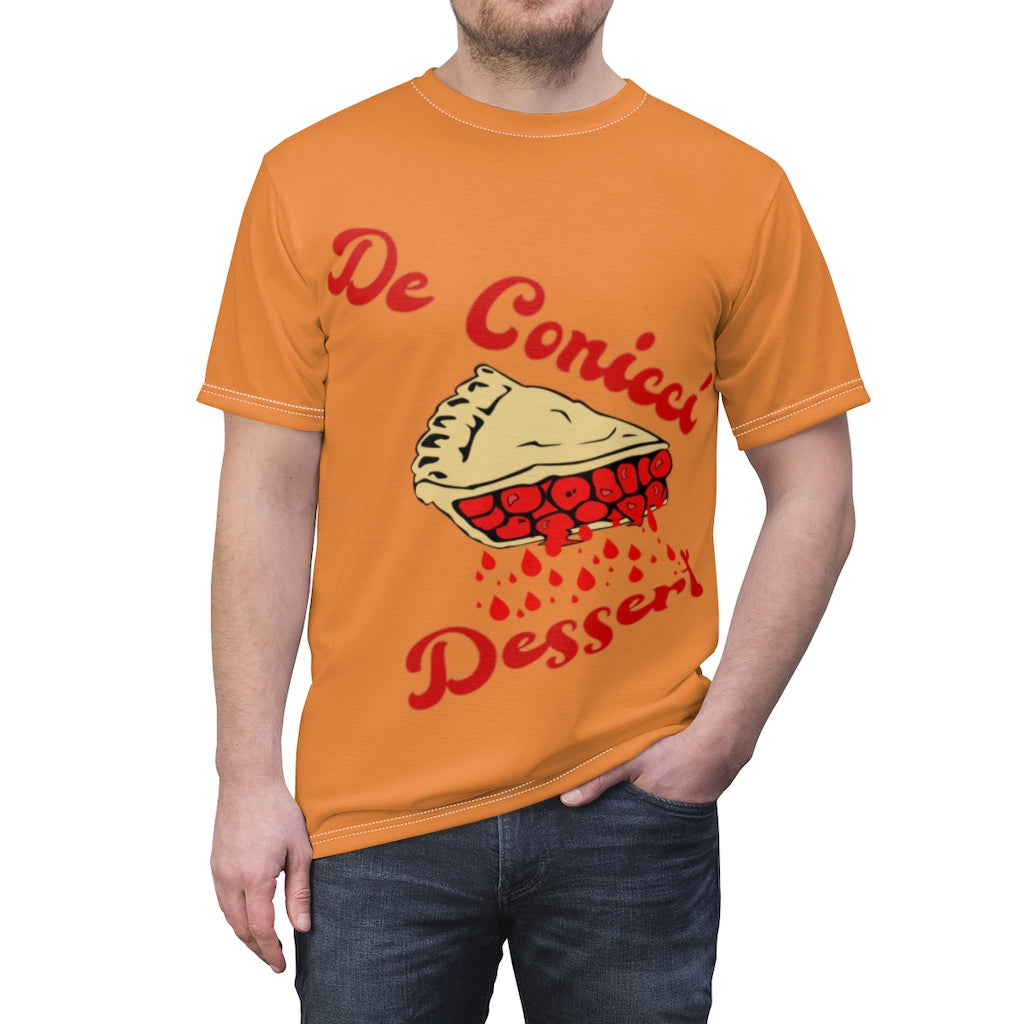 Cherry pie dessert orange