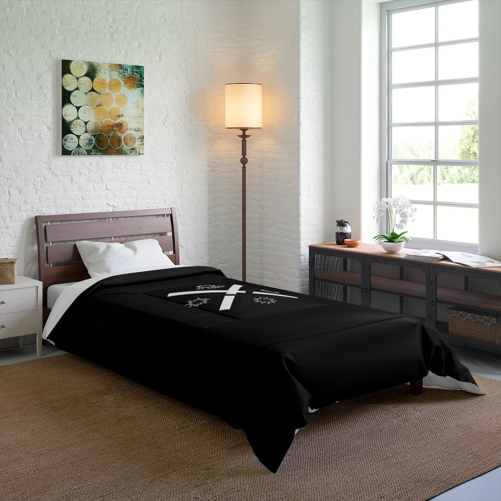 Comforter with Authintic crest