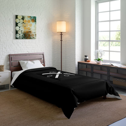 Comforter with Authintic crest